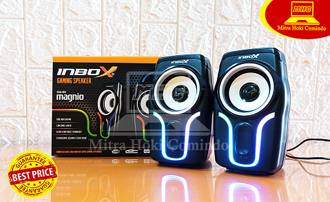 Speaker Gaming Inbox RGB GS05 Magnio USB Murah