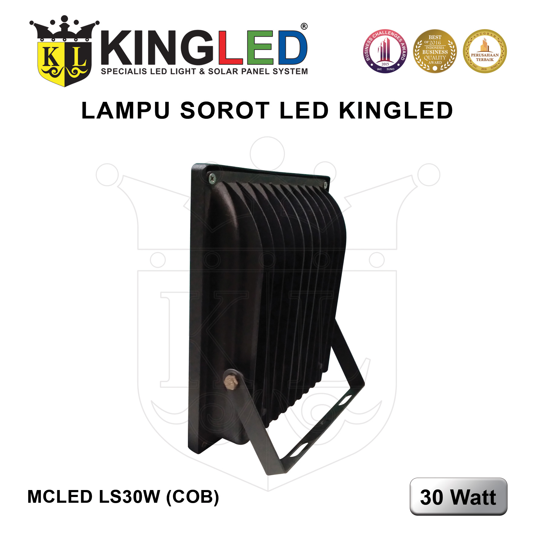 Lampu Sorot LED COB 30 Watt / LED FloodLight 30 Watt COB