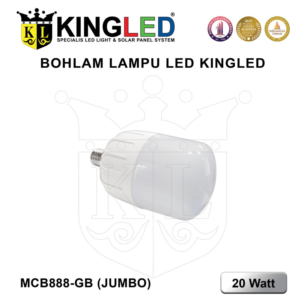 Lampu Bola LED Capsule JUMBO 20 Watt