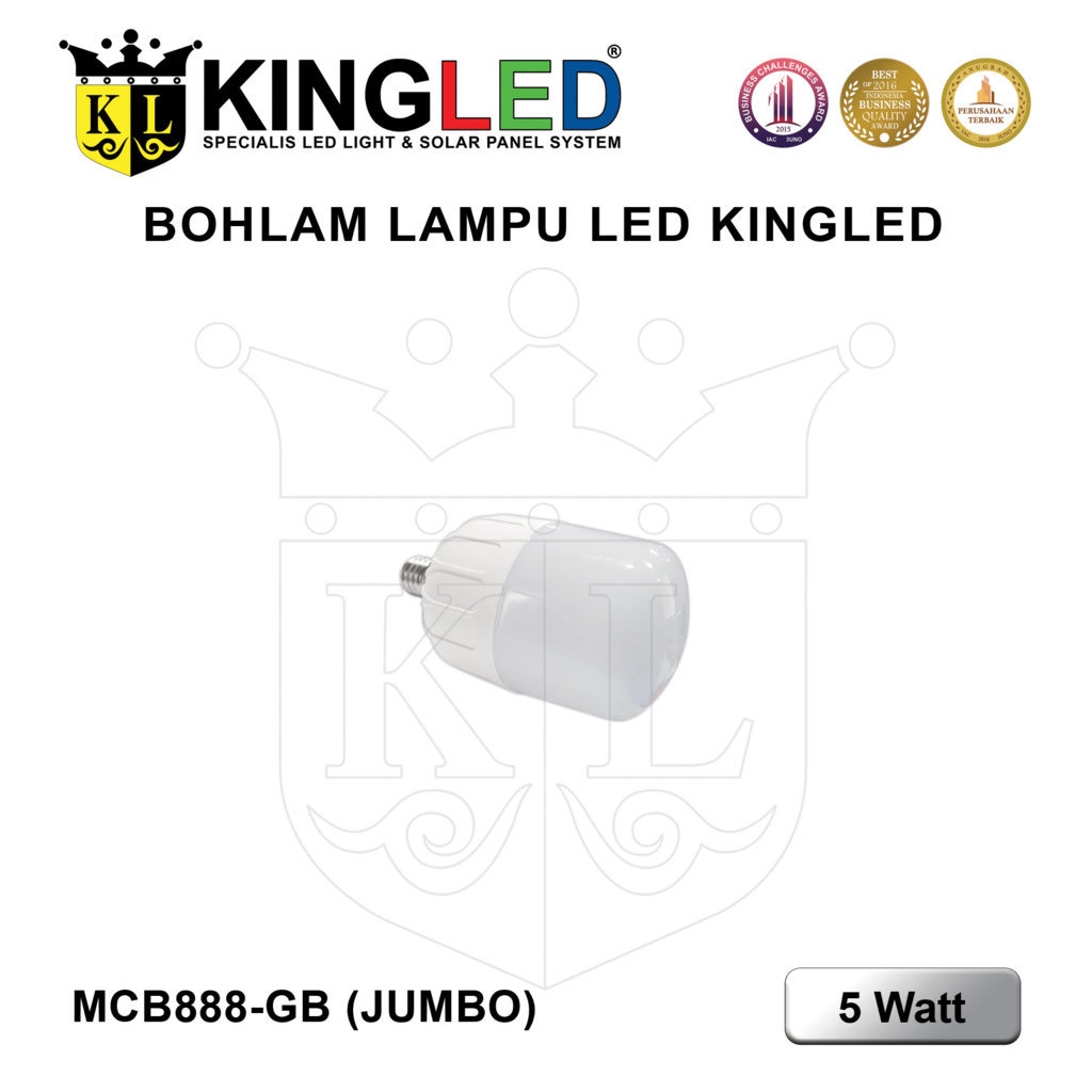 Lampu Bola LED Capsule JUMBO 5 Watt