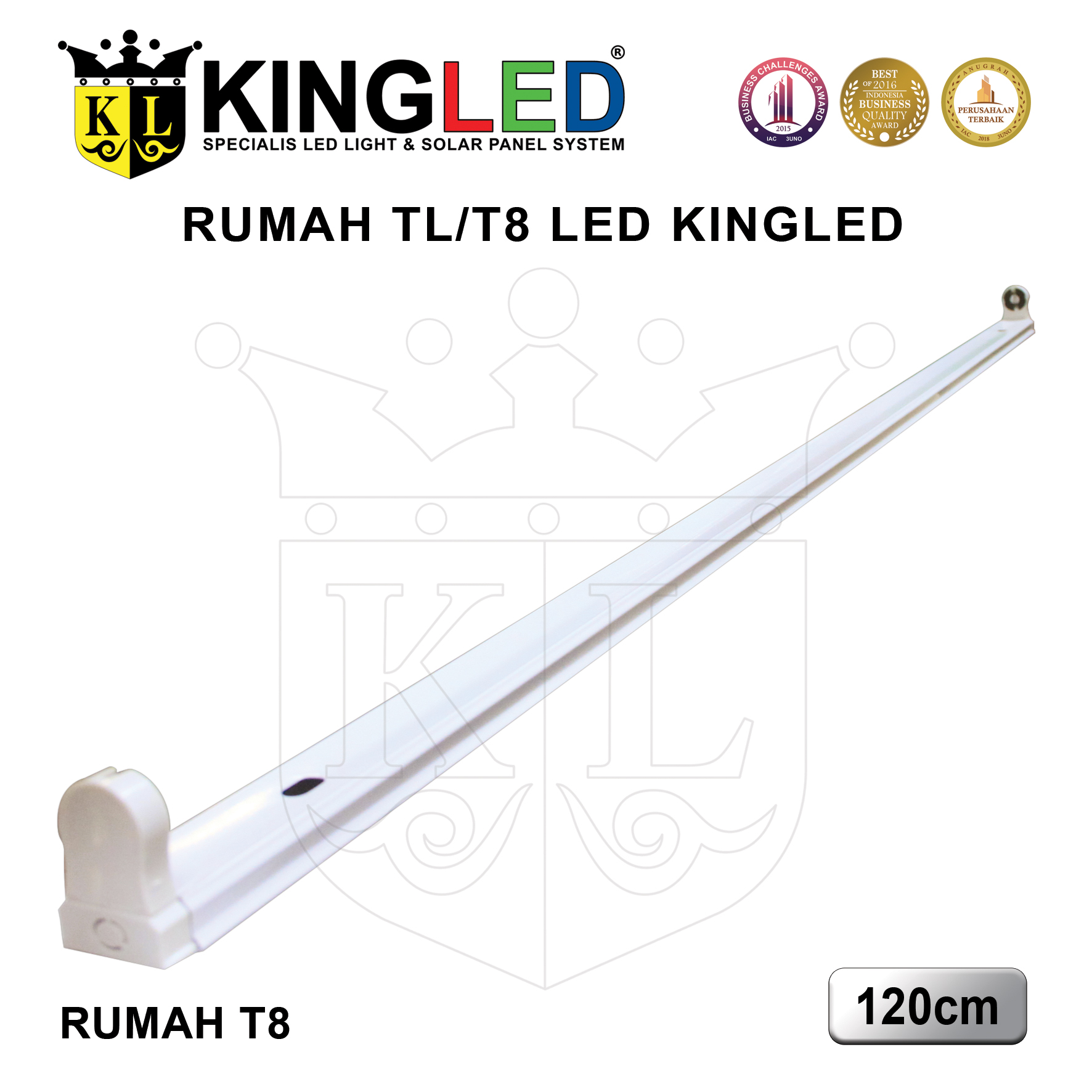 Sarang / Fitting Lampu TL T8 120CM