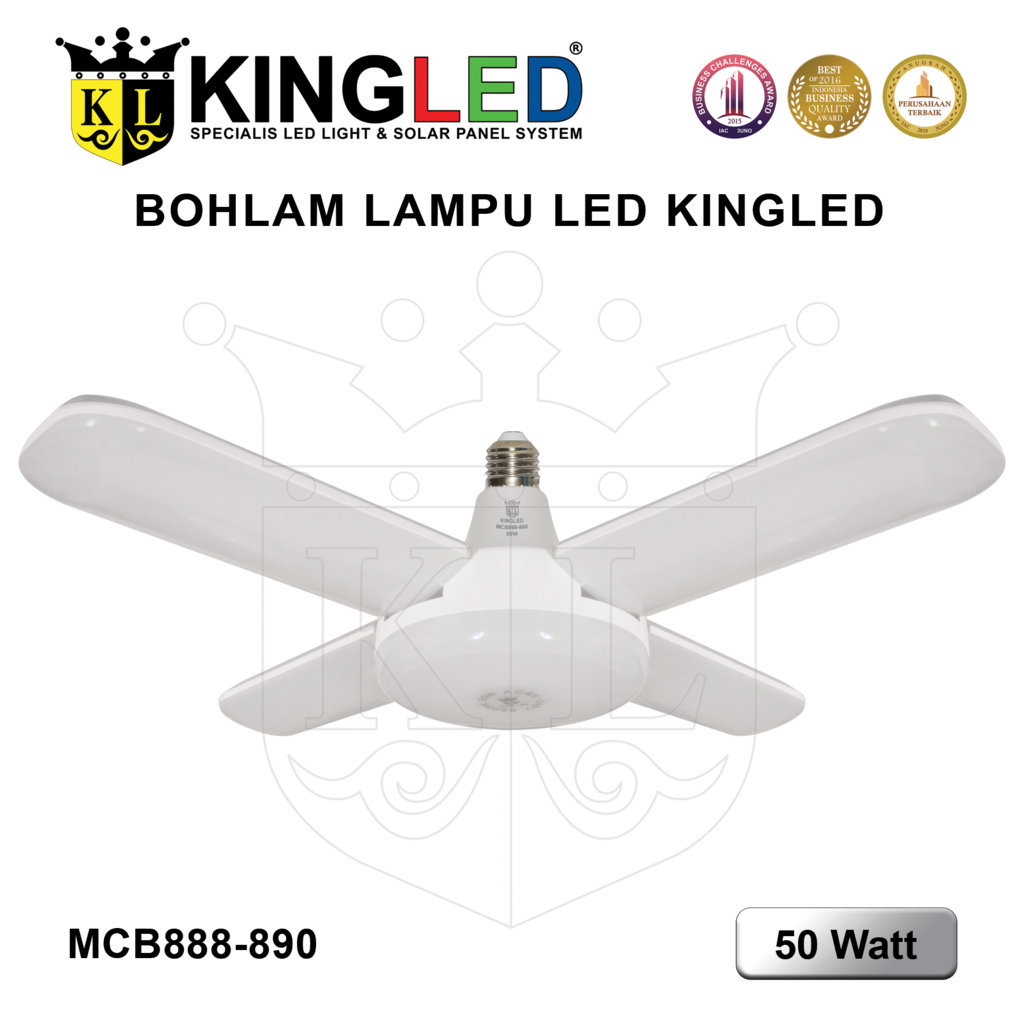 Lampu Bohlam Model Kipas LED