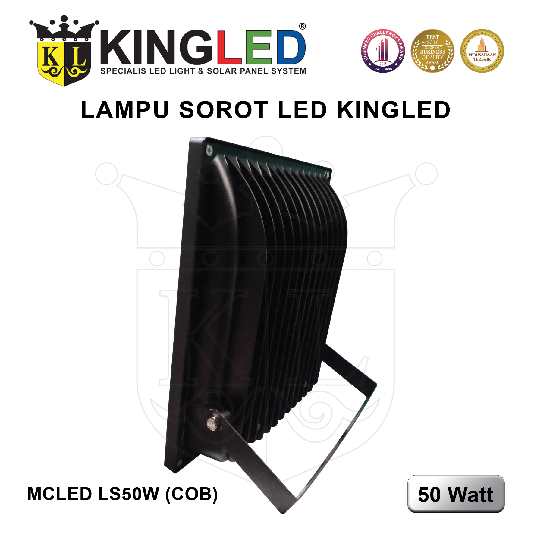 Lampu Sorot LED COB 50 Watt / LED FloodLight 50 Watt COB