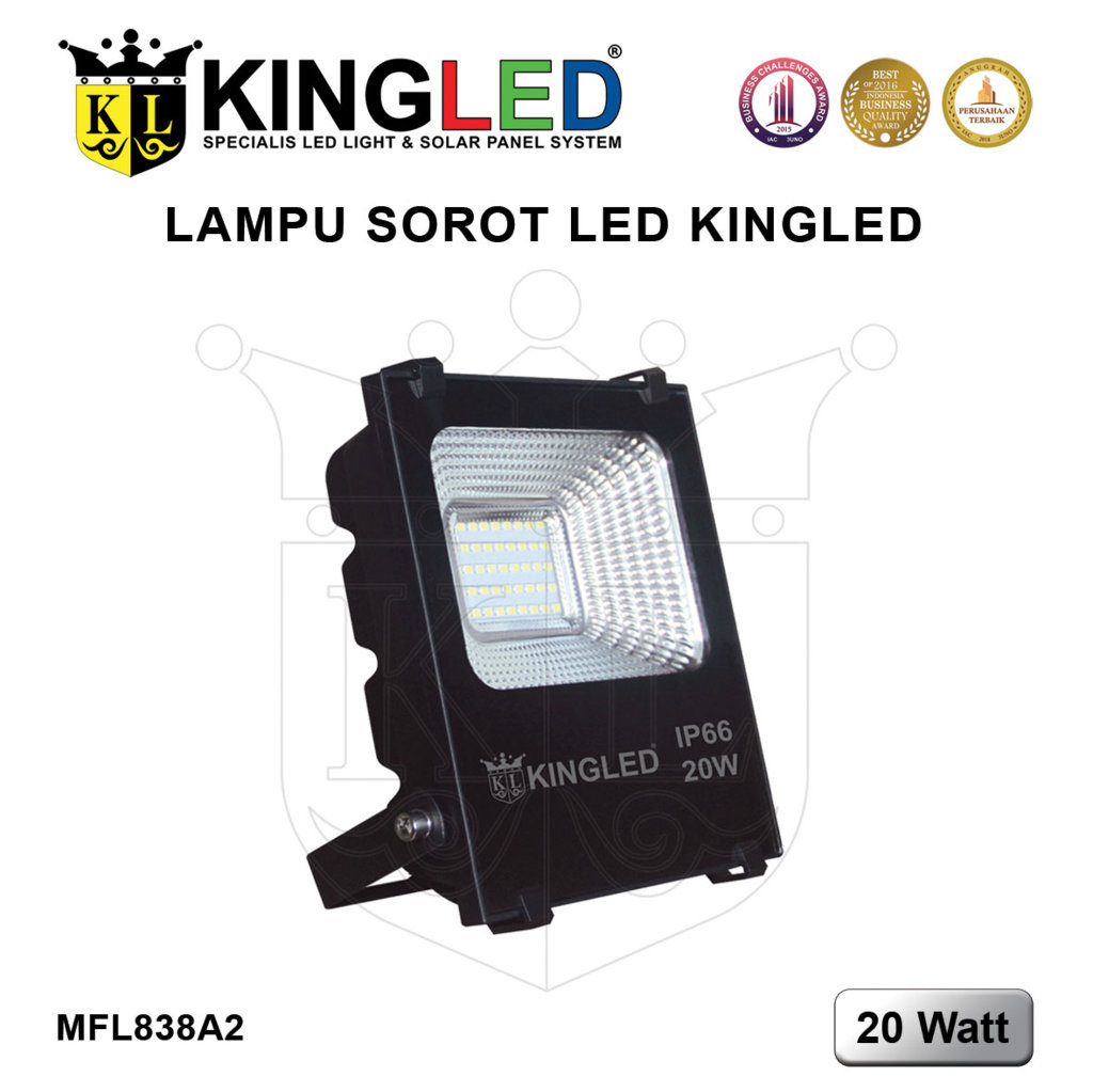 Megalux Lampu Sorot LED 20 Watt / Megalux LED Floodlight 20 Watt