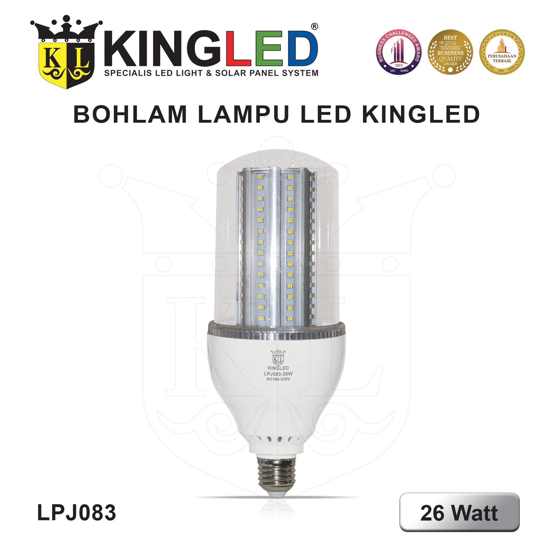 Lampu Pijar LED 26 Watt / Bulb LED 26 Watt