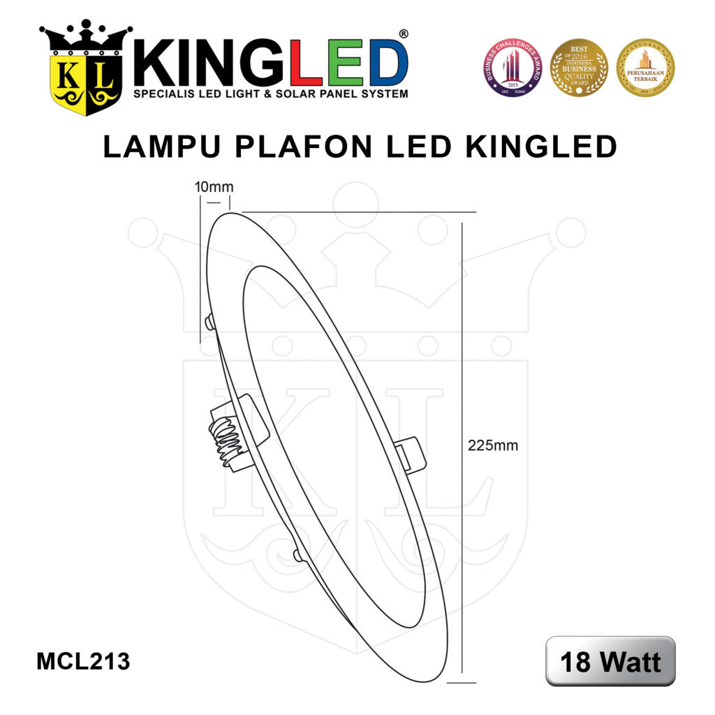 Lampu Plafon LED 18 Watt / DownLight LED 18 Watt