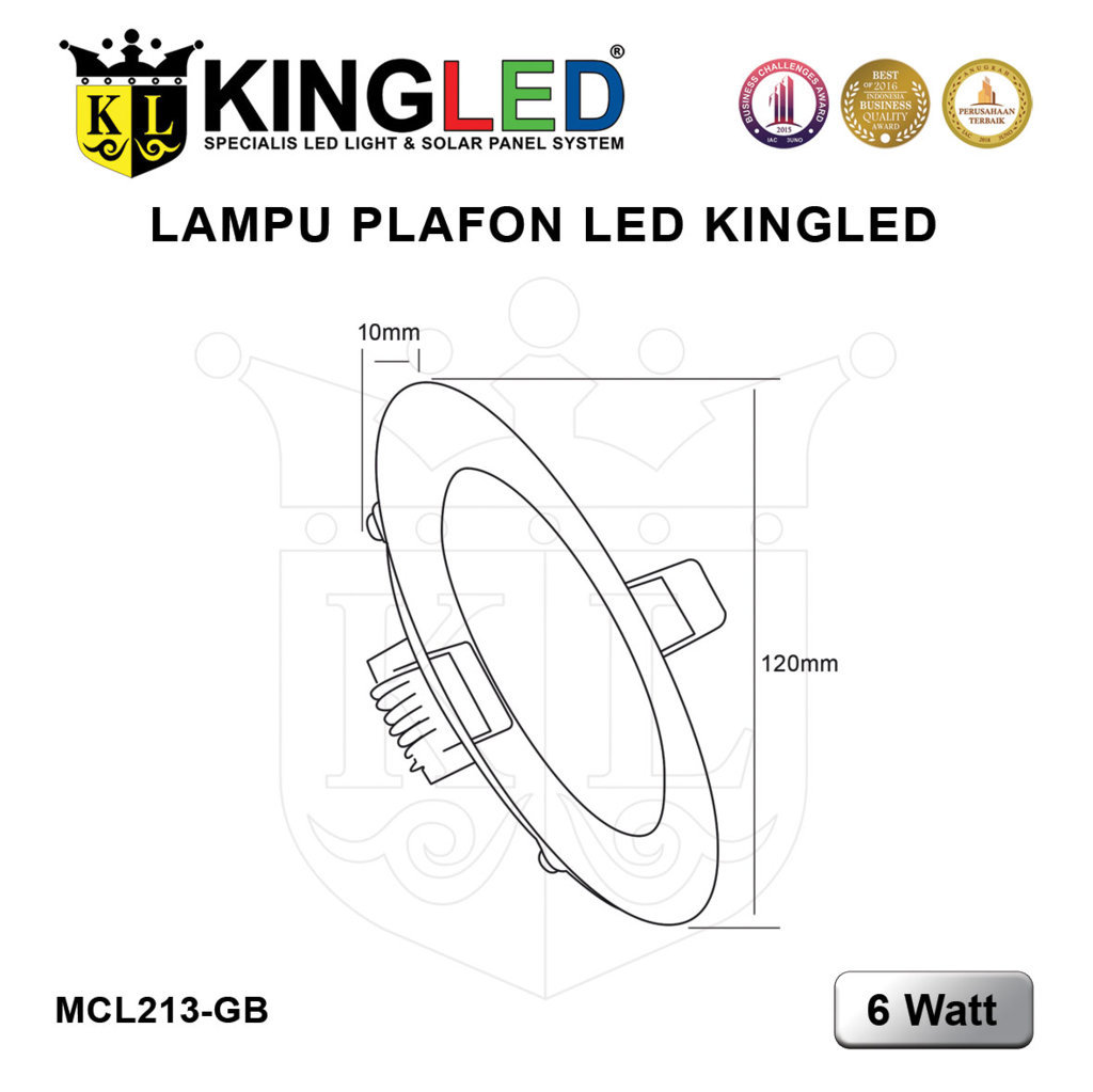 Lampu Plafon LED 6Watt / DownLight LED 6 Watt