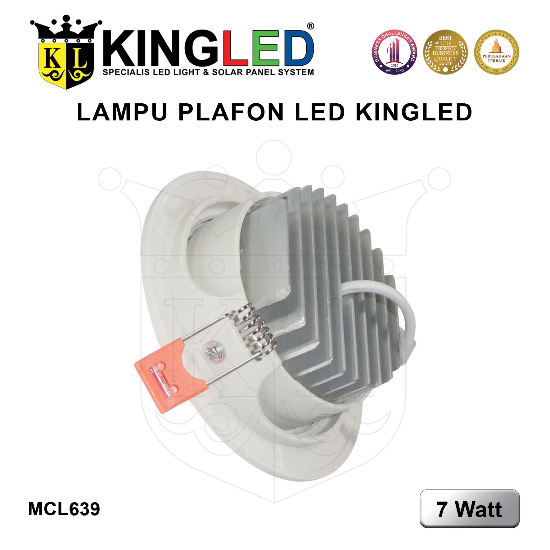 Lampu Plafon LED 7 Watt / LED DownLight 7 Watt